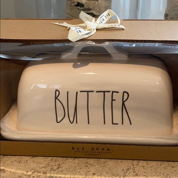 LAST ONE:Rae Dunn “Butter & S & P” ceramic set. - Picture 2 of 4